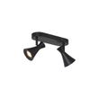 Foco-de-techo-moderno-negro-2-luces-ajustable---Triangle