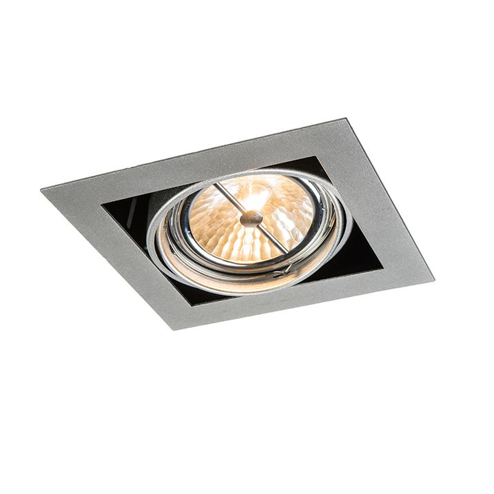 Faretto da incasso in acciaio G53 111mm regolabile - Oneon