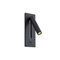 Moderne vegglampe svart inkl. LED - Plaza