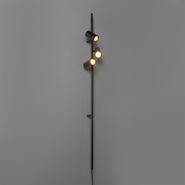 Applique-smart-nera-a-3-luci-con-interruttore-a-pedale-Incl.-3-GU10-Wifi-da-50mm---Jeana-Luxe