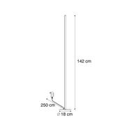 Design-Floor-Lamp-Black-Incl.-LED-with-Touch-Dimmer---Clutch