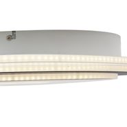 Plafonnier-design-blanc-avec-forme-organique-gris-foncé-avec-LED-dimmable---Taylor