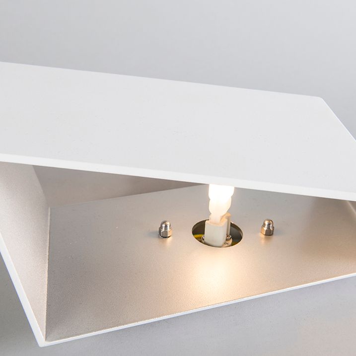 Set van 2 design wandlampen wit - Fold