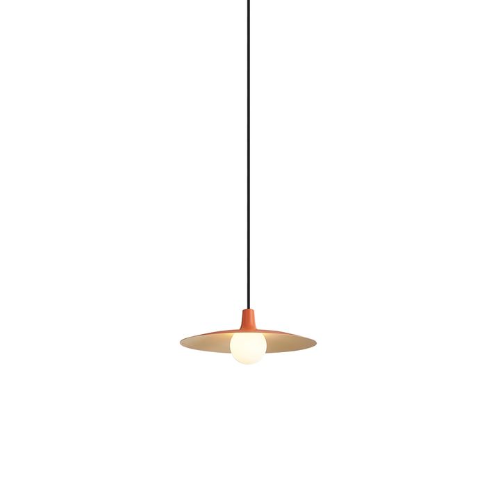 Retro függőlámpa narancssárga sínrendszerhez 1 fázisú - Slimline Panzi