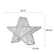 Lámpara-de-pie-de-Navidad-marrón-60cm-con-LED-recargable-IP54---Sisine