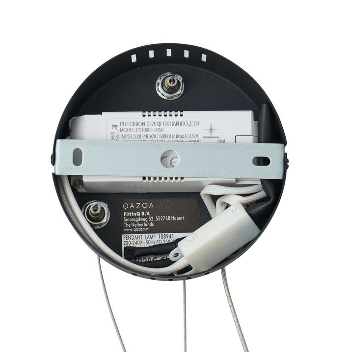 Scandinavian Pendant Lamp Black 72cm incl. LED 3-Step Dimmable - Circuit