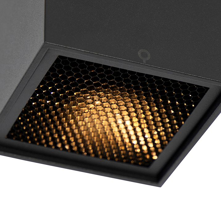 Smart Design Spotlight Black Incl. WiFi GU10 - Qubo Honey