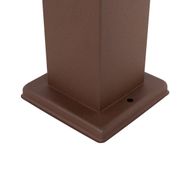Lampe-d'extérieur-brun-rouille-80-cm-avec-prise-IP44---Malios