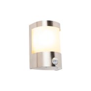 Applique-murale-extérieure-moderne-en-acier-inoxydable-avec-détecteur-de-mouvement-IP44---Mira