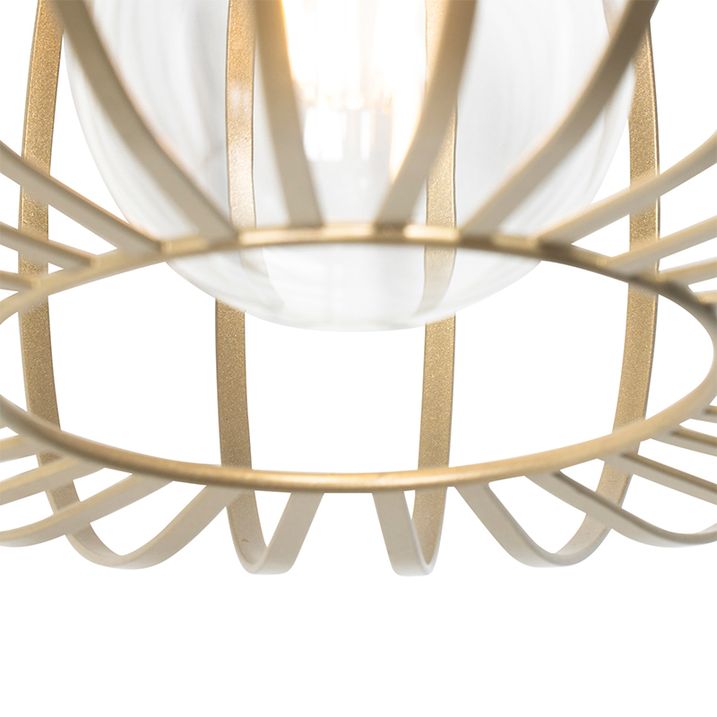 Design hanglamp messing 39cm - Johanna