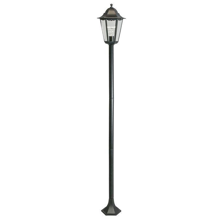 Klasična crna spoljna stojeća lampa 170 cm IP44 - Nju Orleans