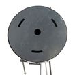 Viseća-lampa-sa-platnenim-sjenilima-bijela-35-cm---Blitz-II-čelik
