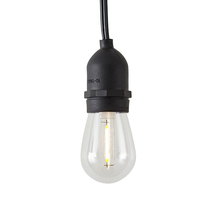 Fişli Bambu Şerit LED Lamba 8m LED Dahil 10 Işıklı IP44 - Ibiz