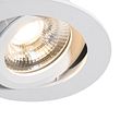 Set-me-6-Drita-Reflektuese-Moderne-të-Inkasuara,-të-Bardha-8.2-cm-me-LED-IP54-Ultra-të-Holla---Pupil