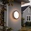 Lampada-da-parete-e-da-soffitto-grigio-scuro-2-luci-IP54---Glow