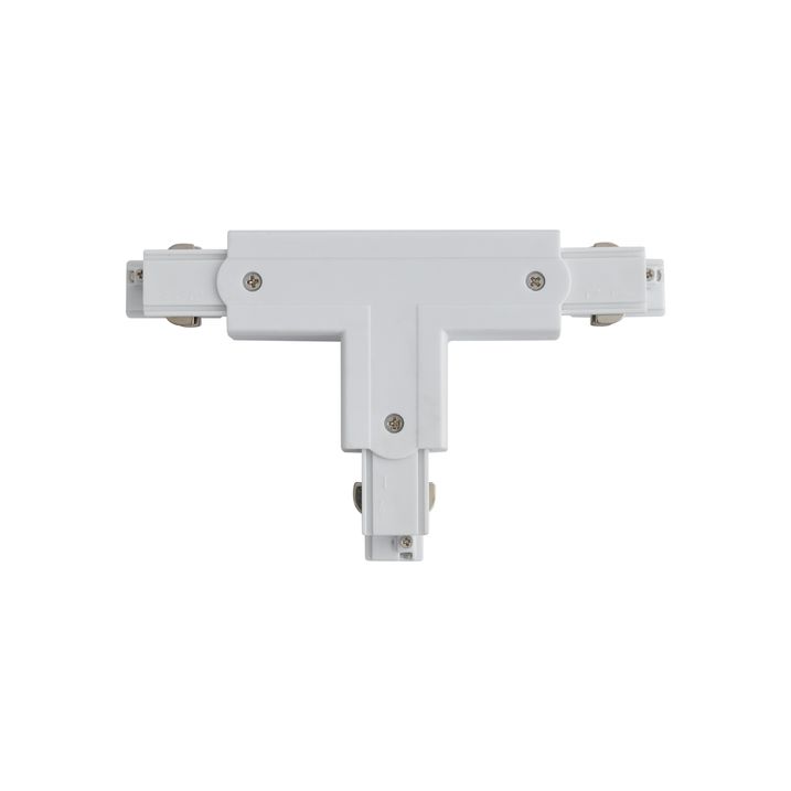T-Connector for 3-Phase Rail Left O White