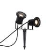 Moderni-puutarhavalaisin-musta-sis.-johdon-ja-pistokkeen-150cm-2-lamppuinen-IP65---Basic