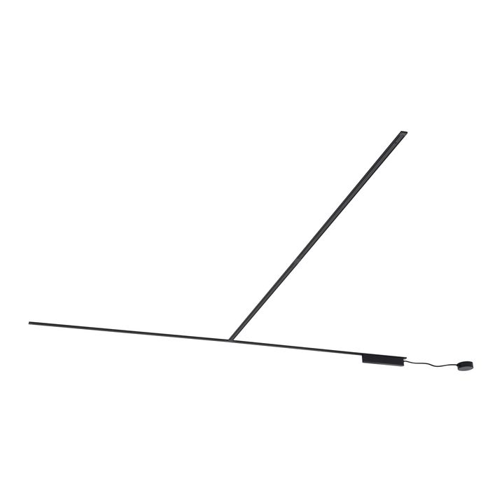 Moderný koľajnicový systém čierny 1-fázový 400 cm - Magnetic