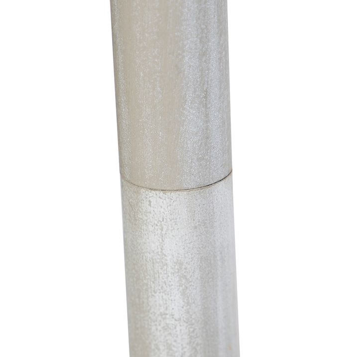 Põrandalamp linase varjuga pruun 45 cm - Classico