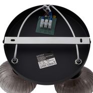 Spotlight-modern-pentru-tavan-negru-cu-sticlă-fumuriu-rotundă-3-lumini---Teddy