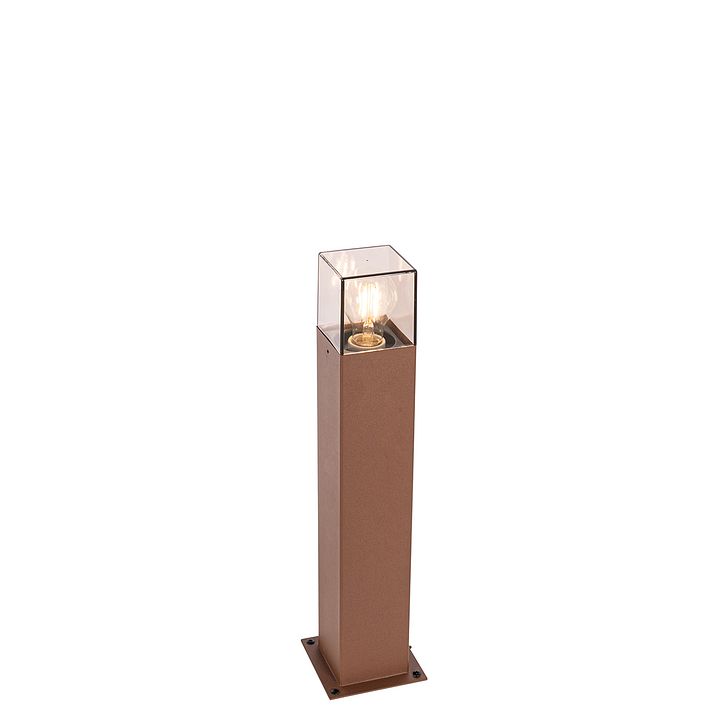 Smart Standing Outdoor Lamp Rust Brown 50 cm Incl. Wifi P45 - Denmark