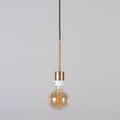 Suspension-moderne-en-bronze-avec-abat-jour-45-cm-blanc---Combi-1