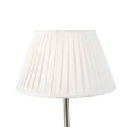 Lampe-de-table-classique-en-acier-avec-abat-jour-plissé-blanc-35-cm---Simplo