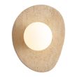 Japandi-wandlamp-naturel-steen-organisch-met-opaal-glas---Josie