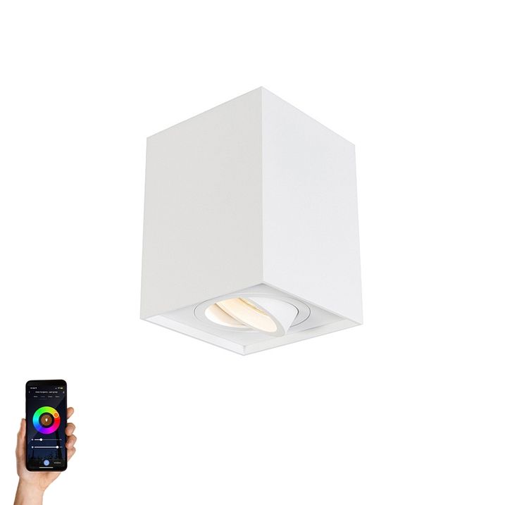 Akıllı Spot Beyaz WiFi GU10 Ayarlanabilir - Quadro 1 Up
