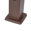 Lampa-zewnętrzna-rdzawobrązowa-z-przezroczystym-szkłem-45-cm-IP44-z-gniazdem-i-czujnikiem-ruchu---Malios