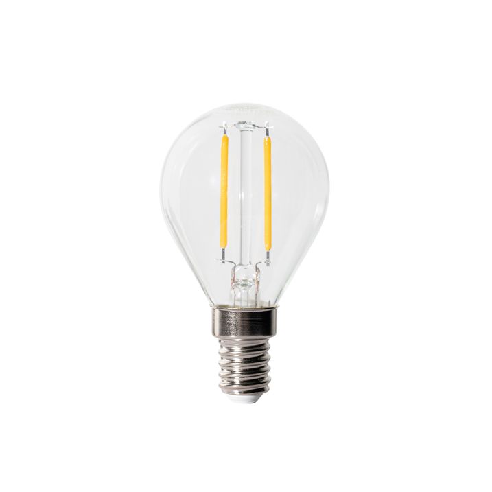 E14 димируема LED крушка P45 прозрачно стъкло 3W 350 lm 2700K