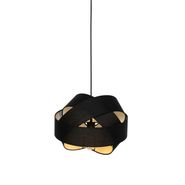 Modern-Pendant-Light-Black---Cloth