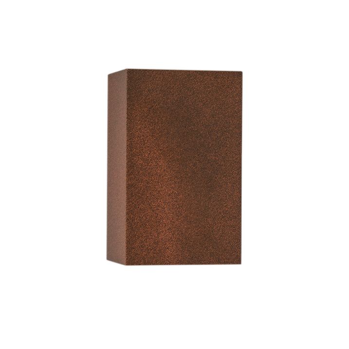 Industriële wandlamp roestbruin 2-lichts IP44 - Baleno