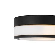 Moderna-vanjska-stropna-svjetiljka-crna-23-cm-IP44---Flavi