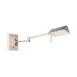Designová-nástěnná-lampa-ocel-včetně-LED-stmívatelná---Notia