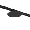Moderne plafondlamp zwart voor railsysteem 1-fase 2-lichts - Iconic Pulley