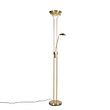 Floor-Lamp-Gold-with-Reading-Lamp-Incl.-LED-and-Dimmer---Diva-2