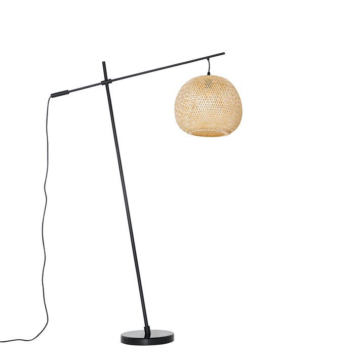 Oosterse buiten vloerlamp bamboe IP44 - Rafael