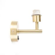 Moderne-wandlamp-goud-1-lichts-met-schakelaar---Combi