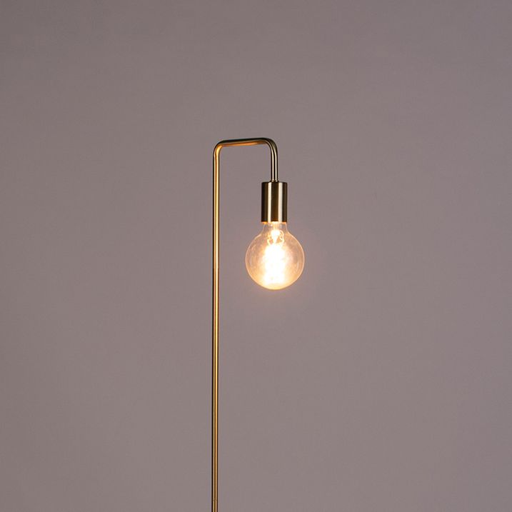 Moderná stojaca lampa mosadz - Facil