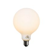 Λαμπτήρας LED E27 με δυνατότητα ρύθμισης έντασης φωτισμού, οπάλ γυαλί G125, 5W, 450lm, 2200K