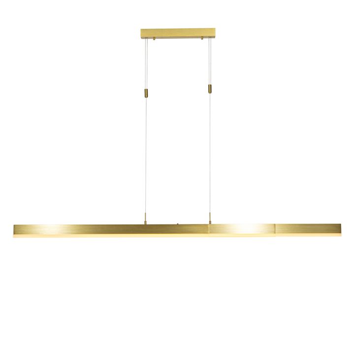 Lampada a sospensione regolabile oro con LED inclusa - Lamba