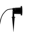 Moderner-Smart-Strahler-schwarz-mit-Kabel-und-Stecker-200cm-inkl.-WiFi-GU10-IP65---Basic