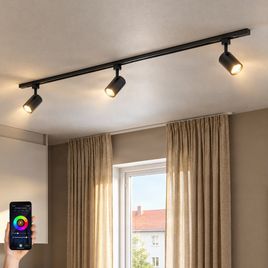 Okos sínrendszer fekete 3 WiFi GU10 1 fázisú - Ikonikus Jeana