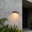 Modern-vägglampa-rostbrun-22-cm-inkl.-LED-IP65---Hannah