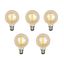 5-darabos-készlet-Smart-E27-dimmelhető-LED-izzók-G95-arany-7W-806-lm-1800-6500K