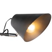 Modern-fekete-fali-lámpa-2-égős-állítható---Lune