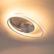 Designové-stropní-svítidlo-ocel-včetně-LED-3-krokové-stmívatelné---Rowan