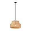 Japandi-piekaramā-lampa-melna-ar-bambusu---Kea