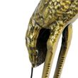 Vintage-stojací-lampa-mosazný-textilní-stínidlo-černé---Animal-Crane